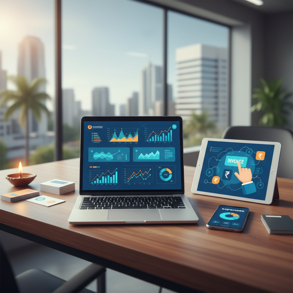 Best Free Billing Software for GST, Invoicing & Expense Tracking – A Complete Guide free billing software