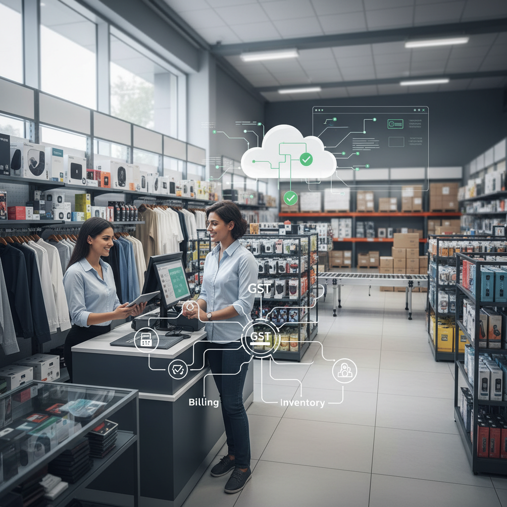 How Retail Business Management Software Simplifies GST, Billing, and Inventory for Shops