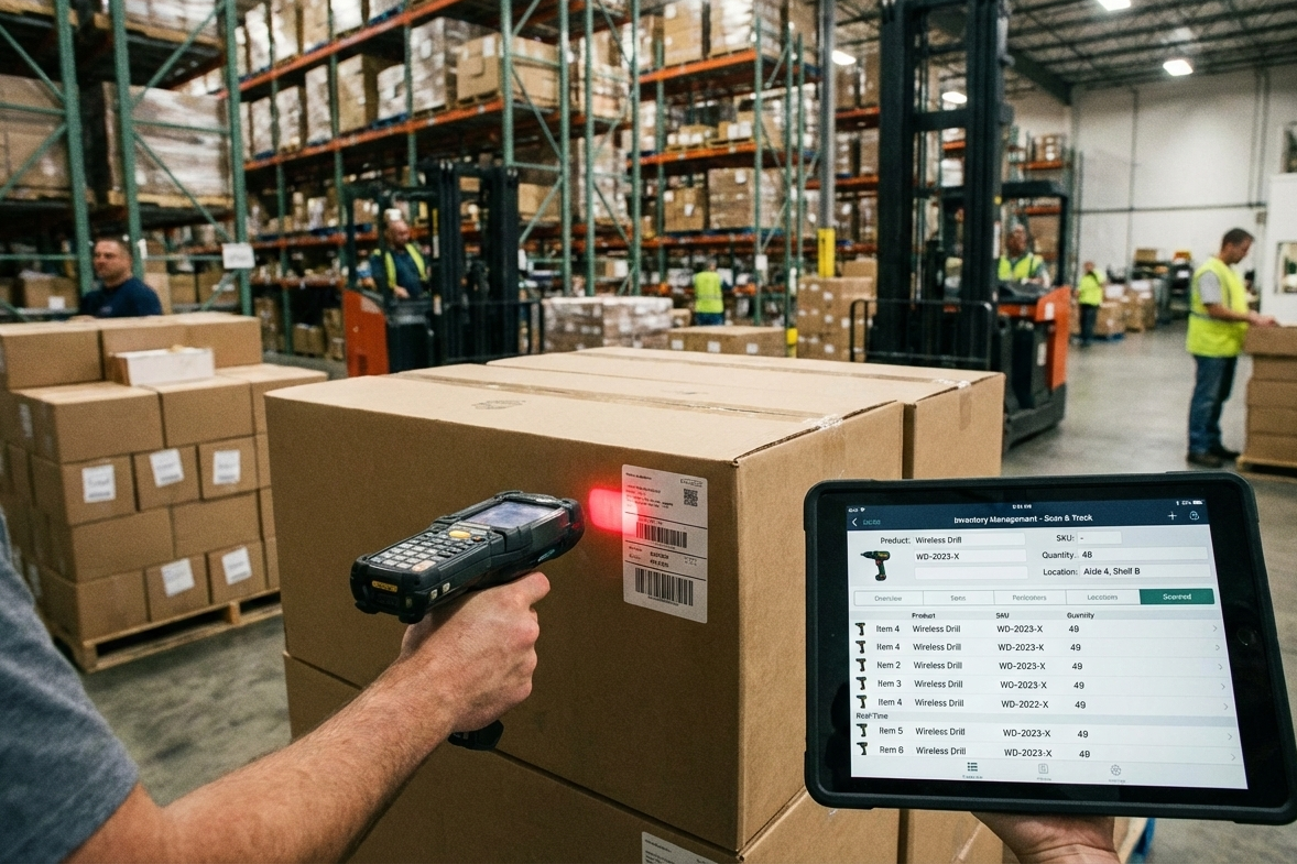 barcode stock management software