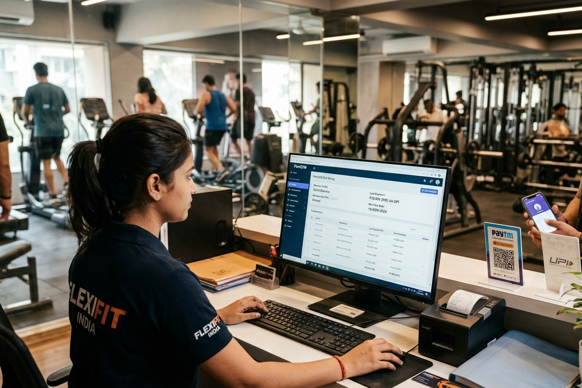 fitness club billing software
