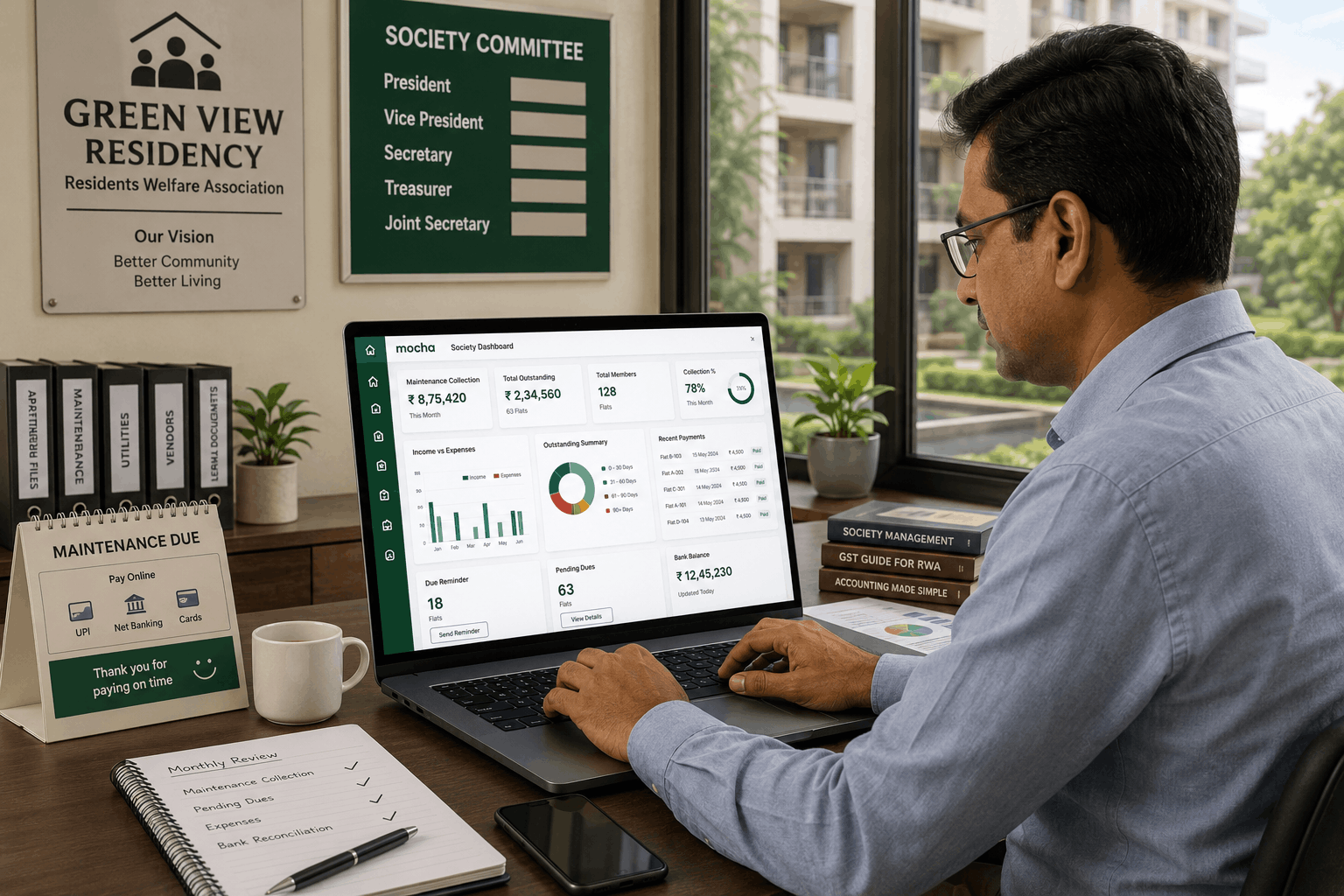 Society billing software: Streamlining maintenance and payments for modern RWAs
